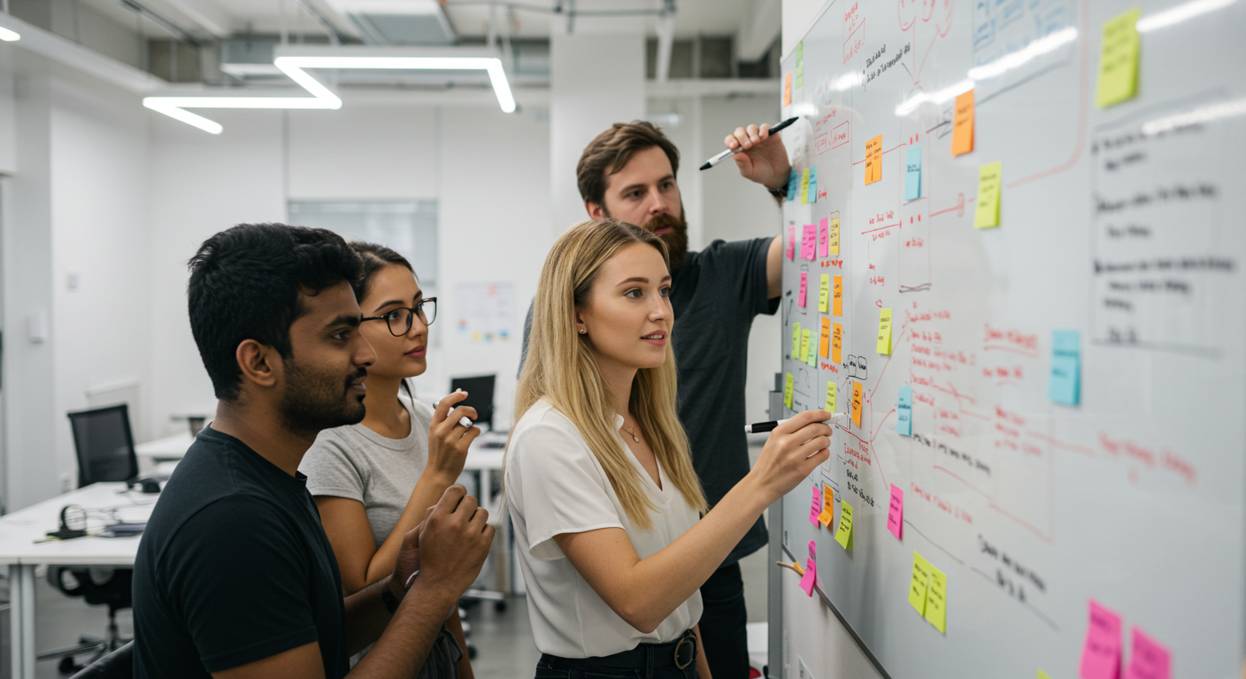 Creative Team Working