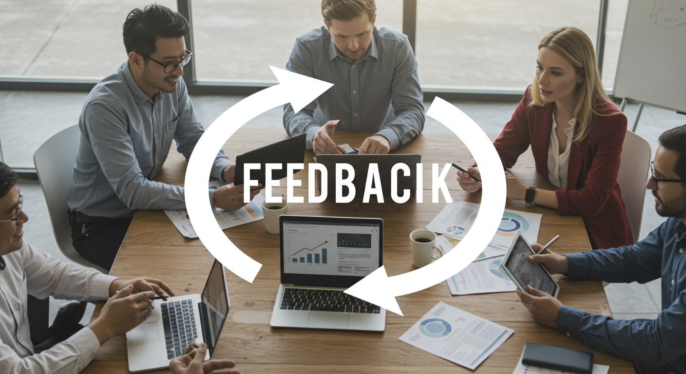 Iterative feedback loop between project team and customers leading to improved outcomes
